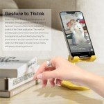 Tulbeys Smart Health Tracker Ring - Waterproof & Gesture Control