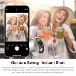 Tulbeys Smart Health Tracker Ring - Waterproof & Gesture Control