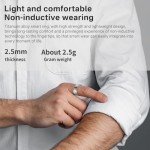 Tulbeys Smart Health Tracker Ring - Waterproof & Gesture Control