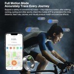 Tulbeys Smart Fitness Tracker Ring – Waterproof & Stylish