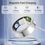 Tulbeys Smart Health Tracker Ring - Waterproof & Gesture Control