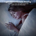 Smart Fitness Tracker Ring - Health & Sleep Monitor
