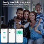 Smart Fitness Tracker Ring - Health & Sleep Monitor