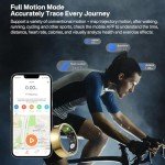 Tulbeys Smart Fitness Tracker Ring - Waterproof & Stylish