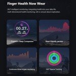 Smart Health Tracker Ring for Men & Women