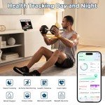 Smart Fitness Ring with Heart Rate and Sleep Tracking