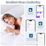 Smart Fitness Ring with Heart Rate and Sleep Tracking