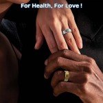 Smart Fitness Ring with Heart Rate and Sleep Tracking