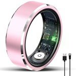 HitTopss Smart Fitness Tracking Ring - Rose Gold