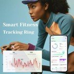 HitTopss Smart Fitness Tracking Ring - Rose Gold