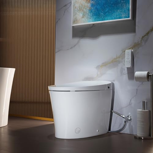 WOODBRIDGE Smart Bidet Toilet with Auto Open/Close & Flush