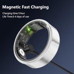 Smart Fitness Tracker Ring - Monitors Health Metrics