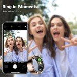 Smart Health Tracking Ring – Gold, #10