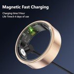 Smart Health Tracking Ring – Gold, #10