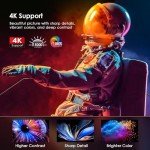 4K Wireless Projector for Movies and Gaming