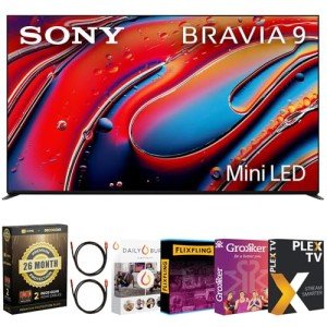 Sony BRAVIA 85" 4K HDR Mini-LED TV Bundle