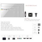Soulaca 42" Smart Mirror TV with Voice Control