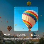 75" 4K Smart TV with Voice Assistant & Google Play