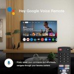 75" 4K Smart TV with Voice Assistant & Google Play