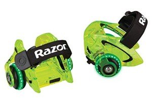Neon Green Razor Jetts DLX Heel Wheels
