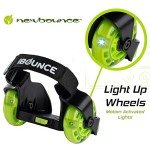 Light-Up Adjustable Heel Wheel Skates for Kids