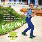 Light-Up Adjustable Heel Wheel Skates for Kids