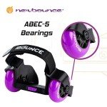 Adjustable Heel Wheel Skates - Jet Wheelies for Kids