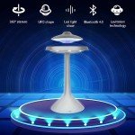 Magnetic Floating Bluetooth Speaker with LED Light