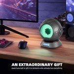 Dancing Ferrofluid Speaker with Colorful Lights