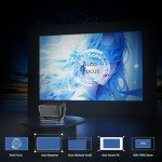 Portable WiFi & Bluetooth Video Projector for Movies