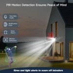 RICHCHO Wireless 2K Solar Security Camera Duo