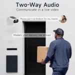 RICHCHO Wireless 2K Solar Security Camera Duo