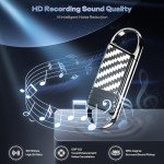64GB Voice Activated Recorder with AI Noise Reduction