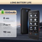 Two-Way Language Translator Device, No WiFi Needed
