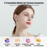 Smart Translation Earbuds with 164 Languages Support