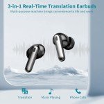 AI Translation Earbuds for 150 Languages & Accents