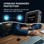 64GB Voice Recorder with AI Noise Cancellation