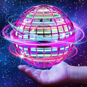 Hand-Controlled Flying Orb Ball Toy with Lights