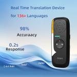 Peiko Instant AI Language Translator Device