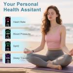 Stylish Women’s Smartwatch with Fitness Tracker Features