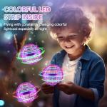 Hand-Controlled Flying Orb Ball Toy with Lights