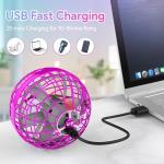 Hand-Controlled Flying Orb Ball Toy with Lights