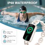 Stylish Women’s Smartwatch with Fitness Tracker Features