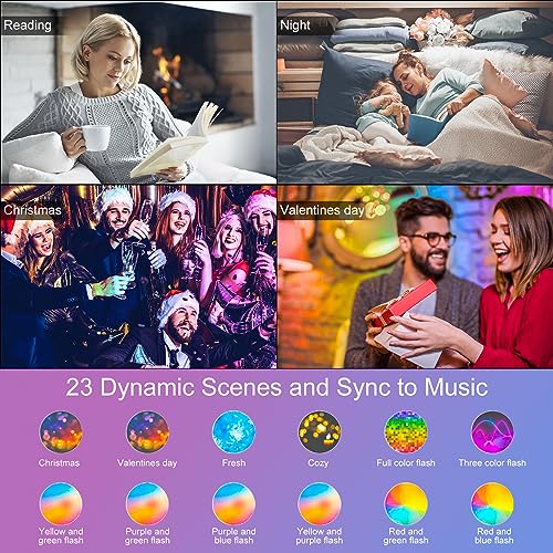 12-Pack Smart 4" Color Changing LED Downlights