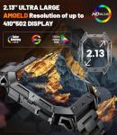 HIRREO Military Smart Watch: Rugged, Stylish, Feature-Packed