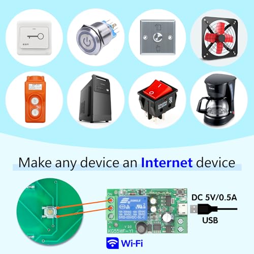 4-in-1 Smart Switch with WIFI & Bluetooth Control