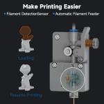 TINA2S Mini 3D Printer for Kids and Beginners