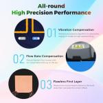 FLASHFORGE AD5X 3D Printer - High-Speed Multi-Color Printing