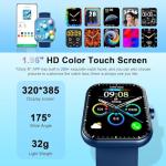 HD Smartwatch with Call, Fitness Tracker & More