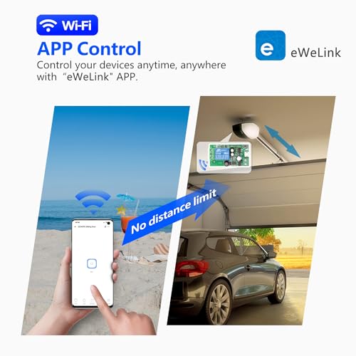 4-in-1 Smart Switch with WIFI & Bluetooth Control